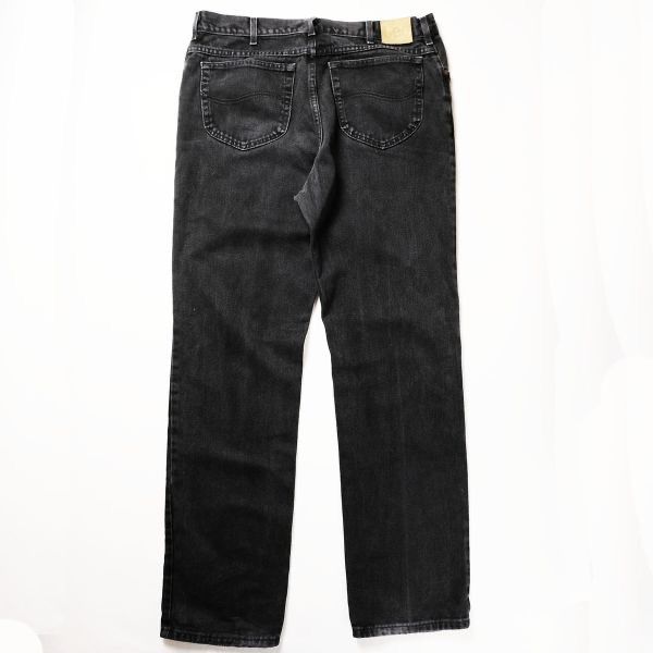 リー Lee 90s 200-8908 ブラックデニムパンツ　USA製 Lee 90s USA製 200-8908 後染めブラック デニムパンツ - メルカリ