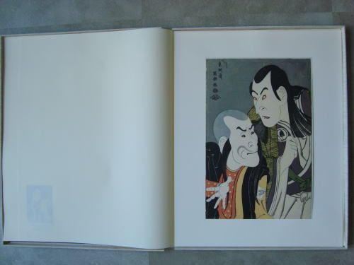 浮世絵聚花名品選 写楽 愛蔵額裝版 浮世絵聚花名品選 写楽 額縁一式（未使用）付き 内箱