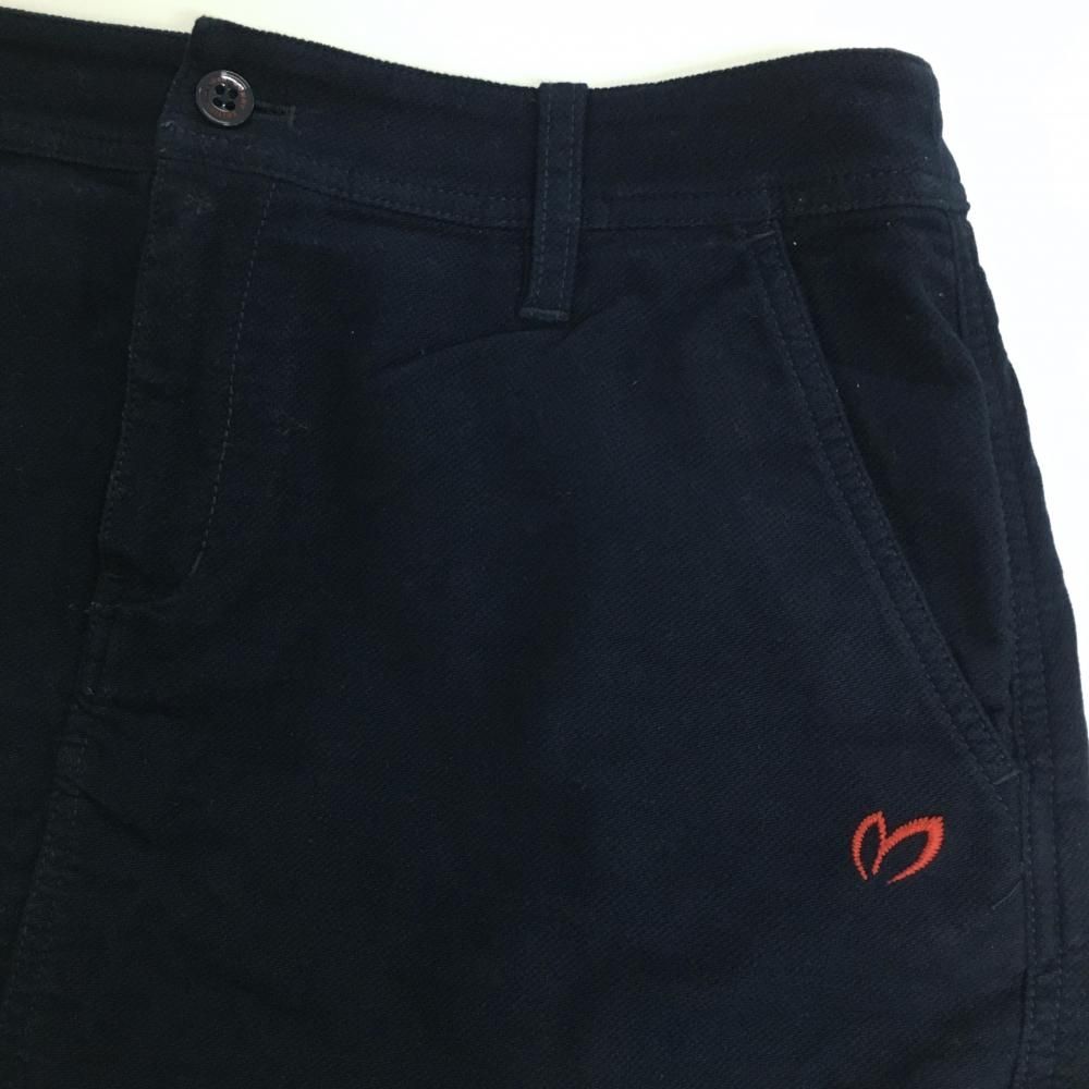 美品】マスターバニー スカート ネイビー ロゴ刺しゅう 微起毛