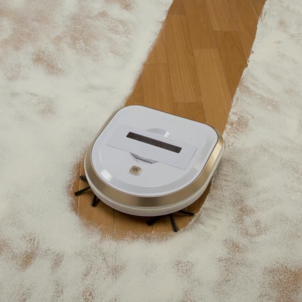 ロボット掃除機 モップクリーナー 自走式 回転 モップ 床掃除