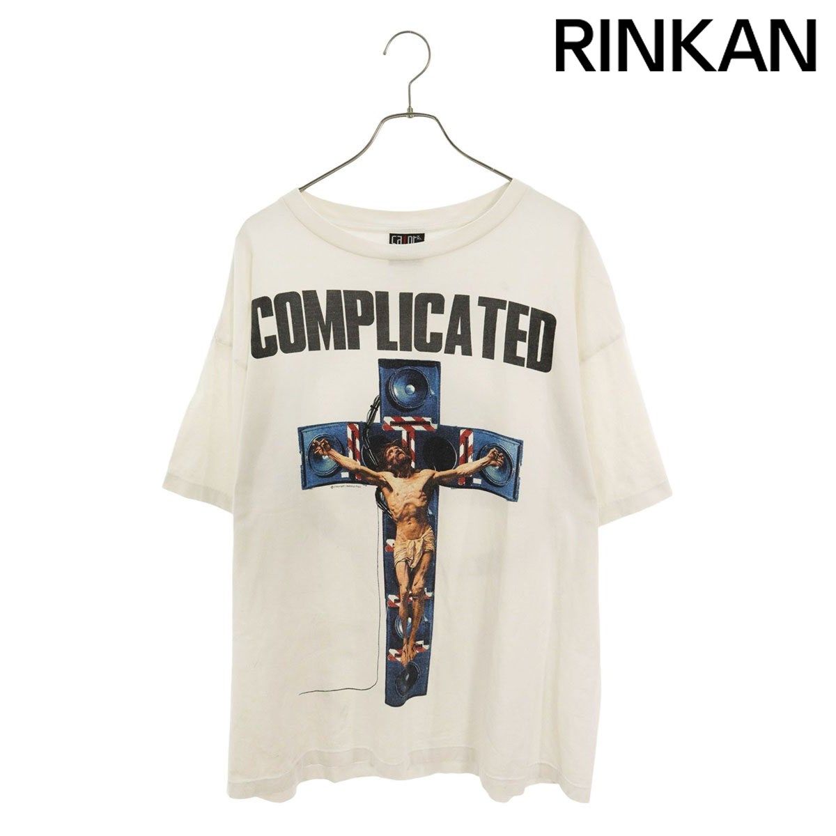 セントマイケル  23AW  SM-A23-0000-C18 COMPLICATEDプリントTシャツ メンズ XL