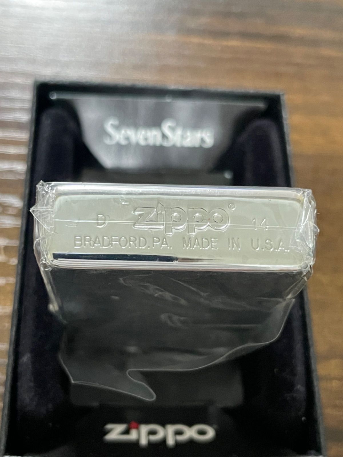 zippo Seven Stars silver 限定品 七連星 セブンスター 2014年製