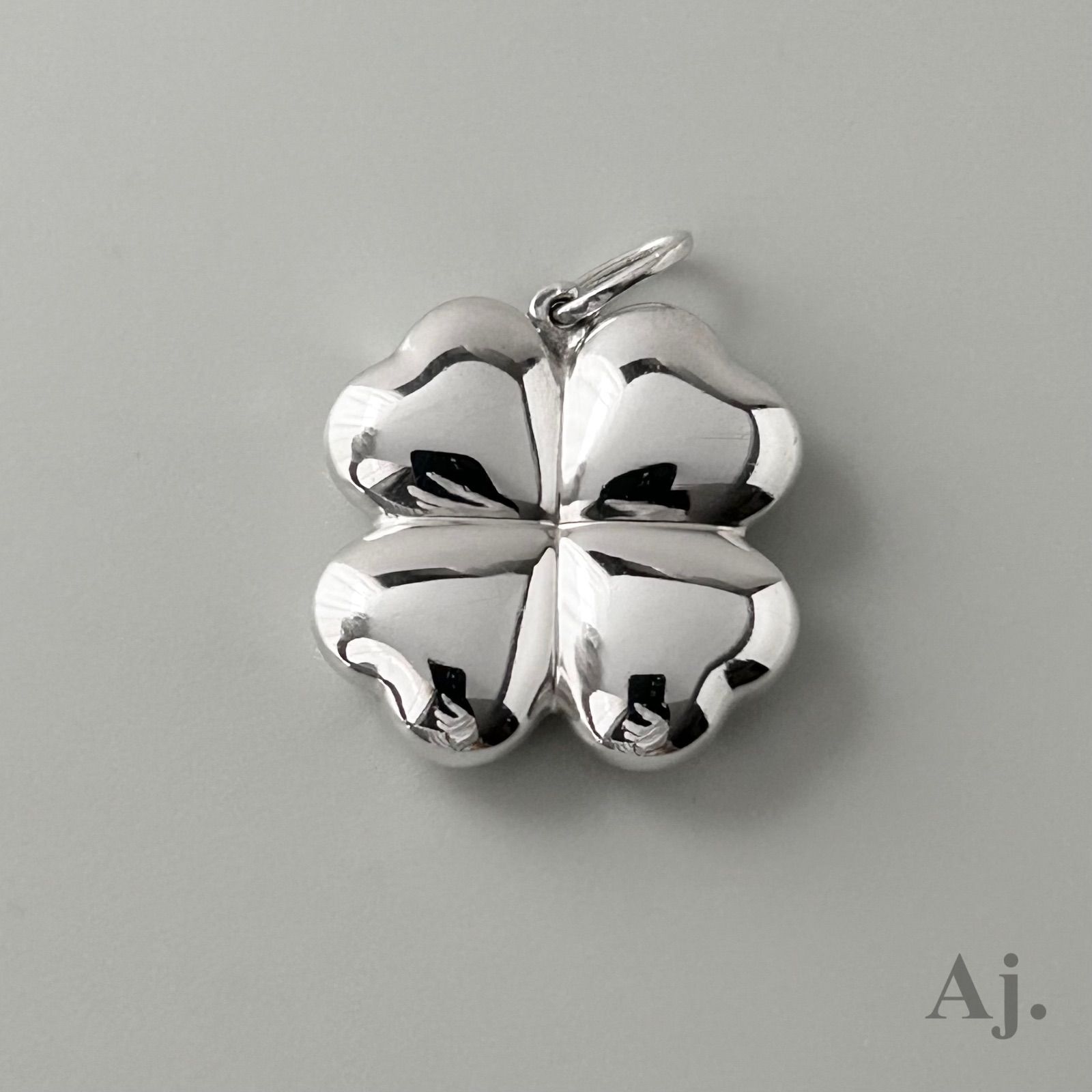 ジョージジェンセン ネックレス ペンダント トップ 387 クローバー  