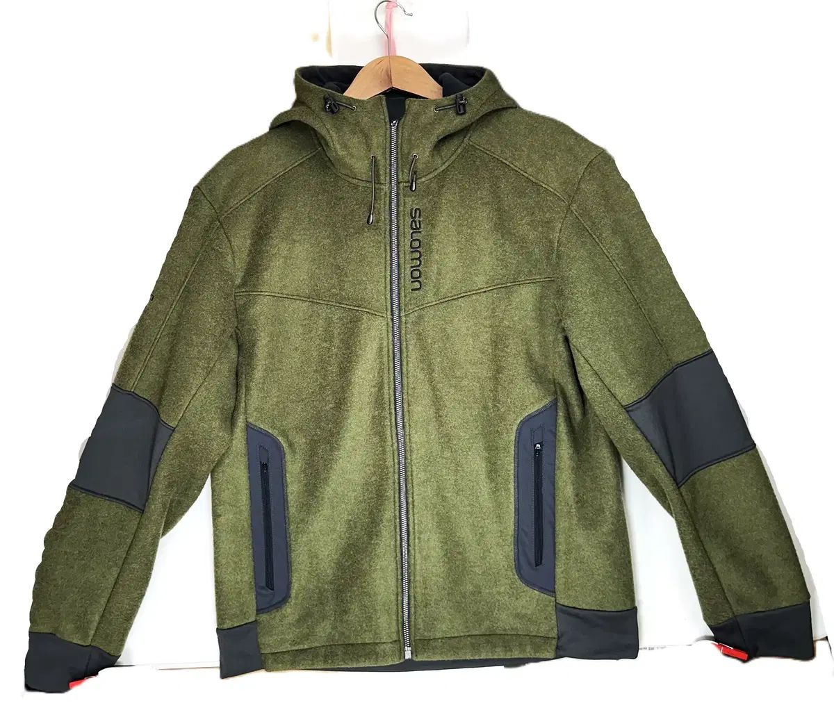 新作入荷，新品 354 SALOMON SALOMON(サロモン) フリース フード付き 