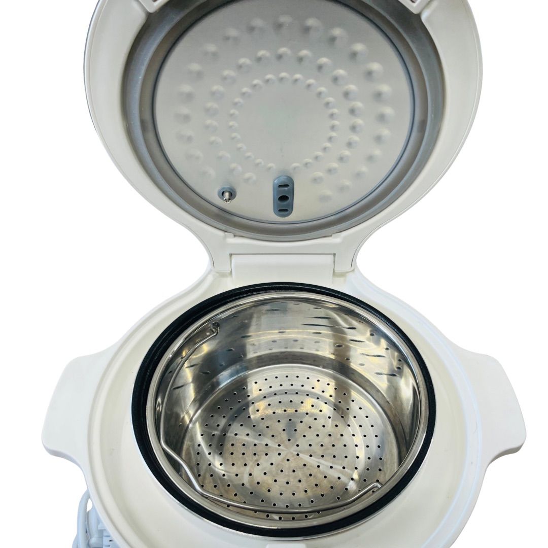 日立HITACHI 炊飯器 RZ-NX100j (2018年製) Amazon | RZ-NX100J-W パールホワイト 蒸気カット 極上炊き 圧力