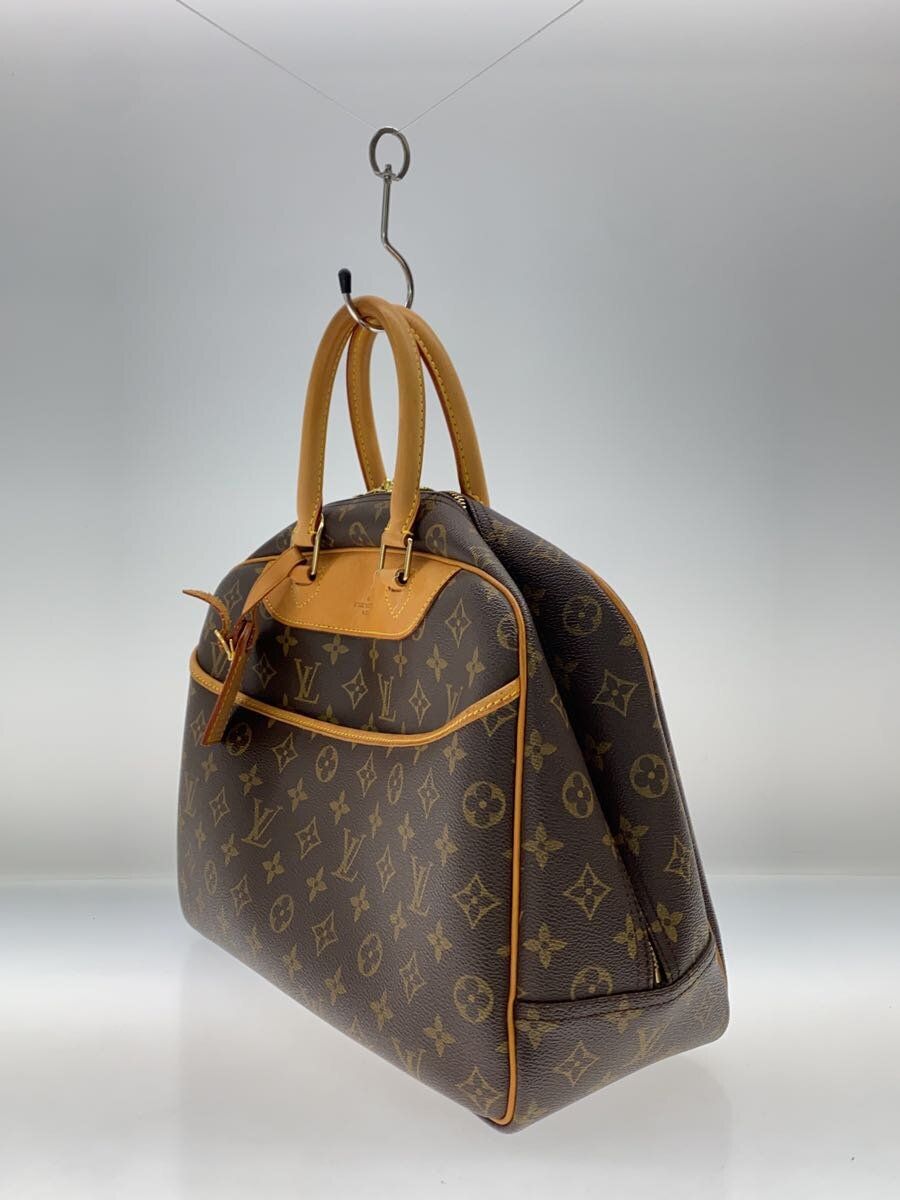 LOUIS VUITTON 2)ボーリング・ヴァニティ(ドーヴィル)_モノグラム・キャンバス_BRW PVC ブラウン - メルカリ