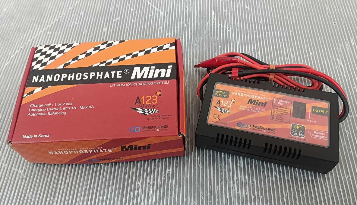 A123 SONIC MINI充電器 NANOPHOSPHATE Mini バッテリー | huroncmh.org