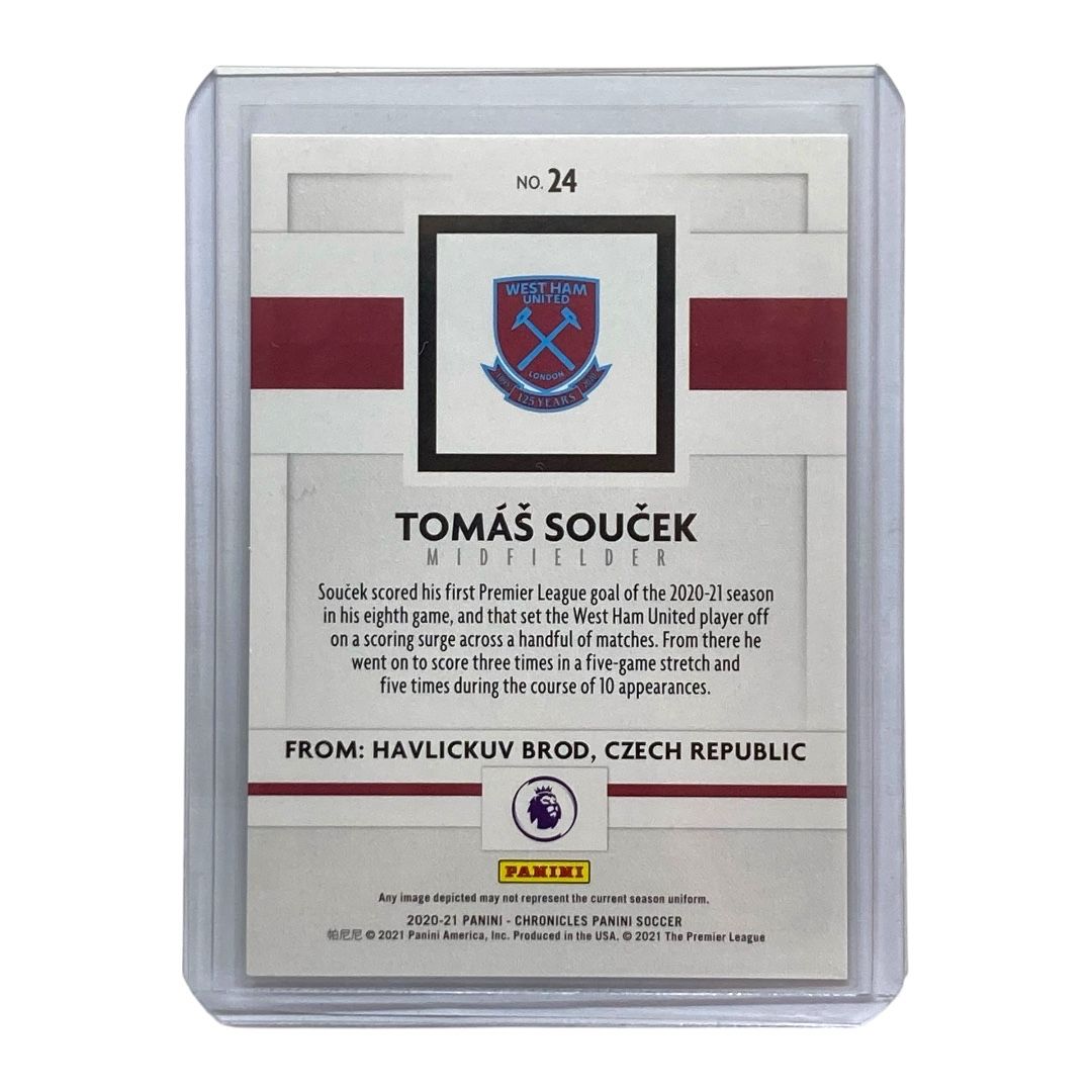 PANINI サッカーカード CHRONICLES PANINI TOMAS SOUCEK WEST HAM INITED 19/23 #24 送料無料 中古 IT2 PANINI サッカーカード CHRONICLES PANINI TOMAS SOUCEK WEST