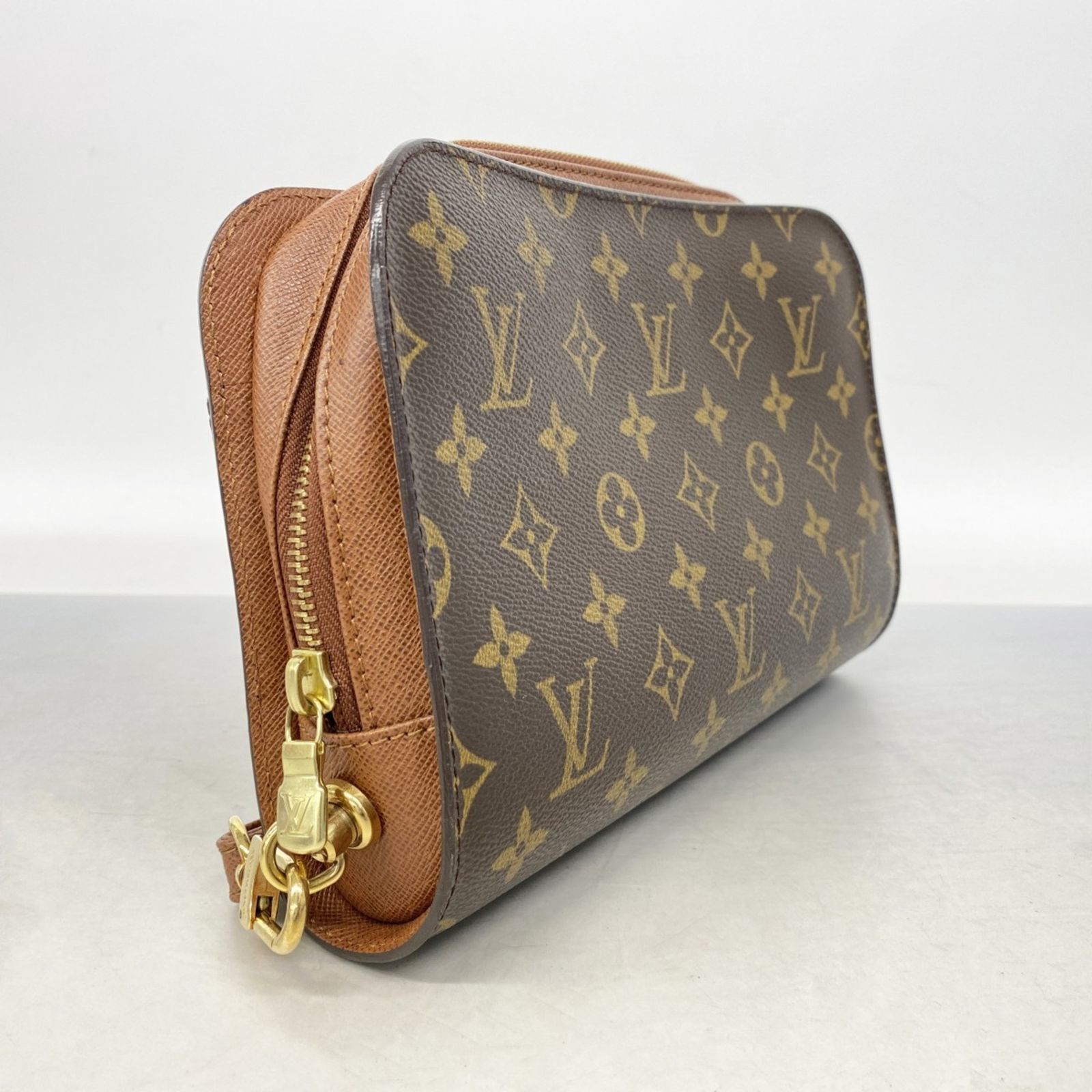 ルイ ヴィトン Louis Vuitton ルイ ヴィトン クラッチバッグ モノグラム オルセー M51790 ブラウンレディース