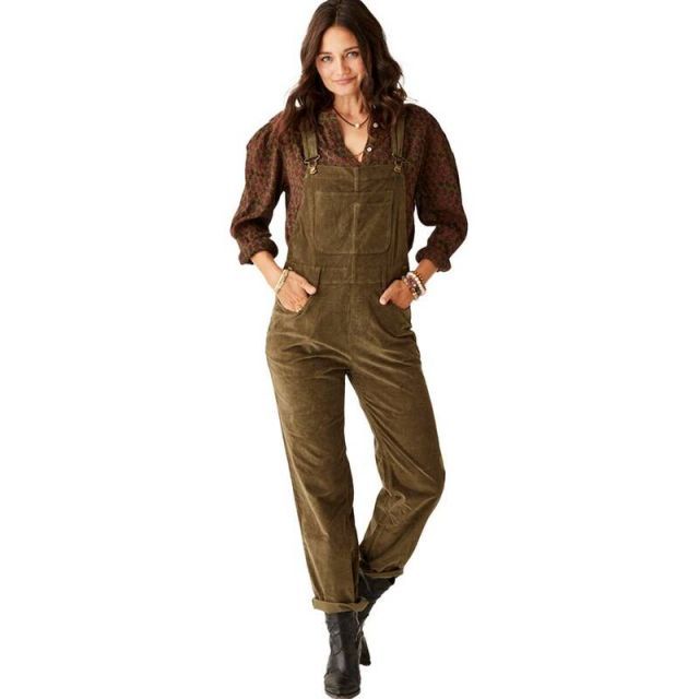 【送料無料】 カーブデザイン レディース スカート ボトムス Jason Cord Overall - Women's Fir