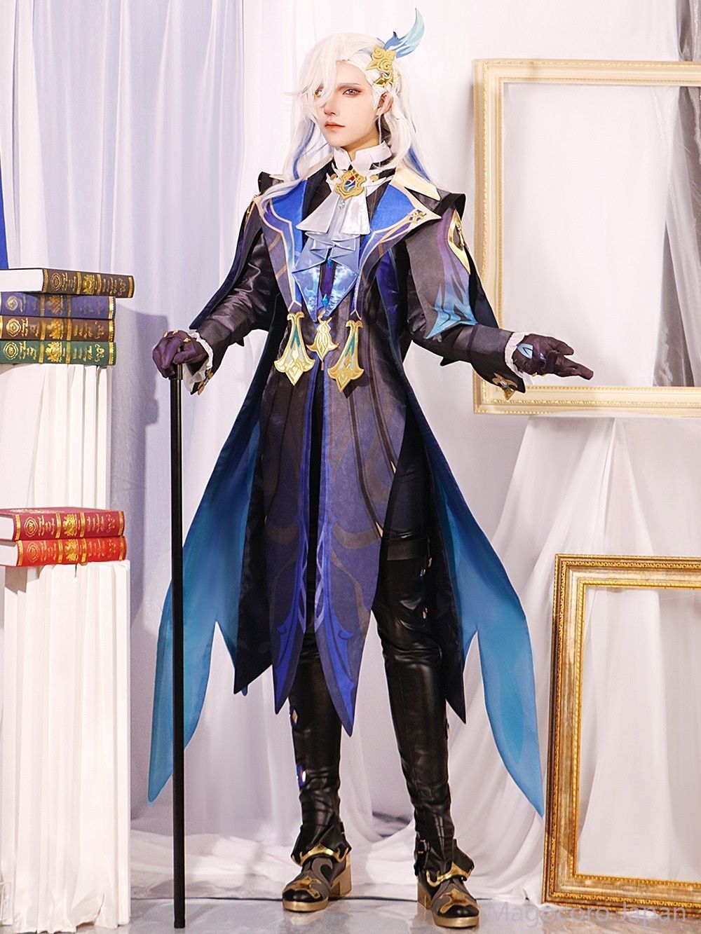 コスプレ衣装原神那維ライターヌアニメ水の龍王二次元コスチューム楓丹