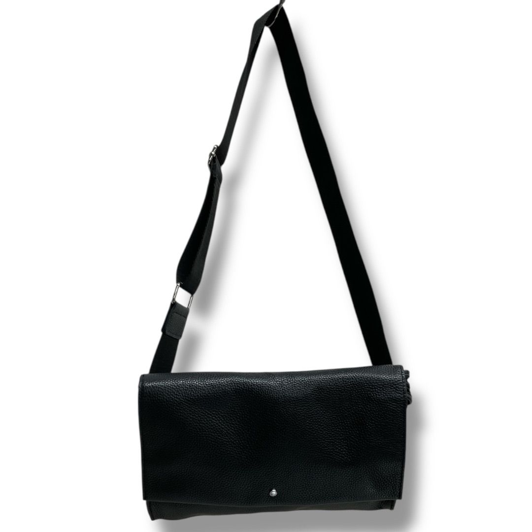 ear PAPILLONNER イアパピヨネ ワイドテープショルダーバッグ レザー