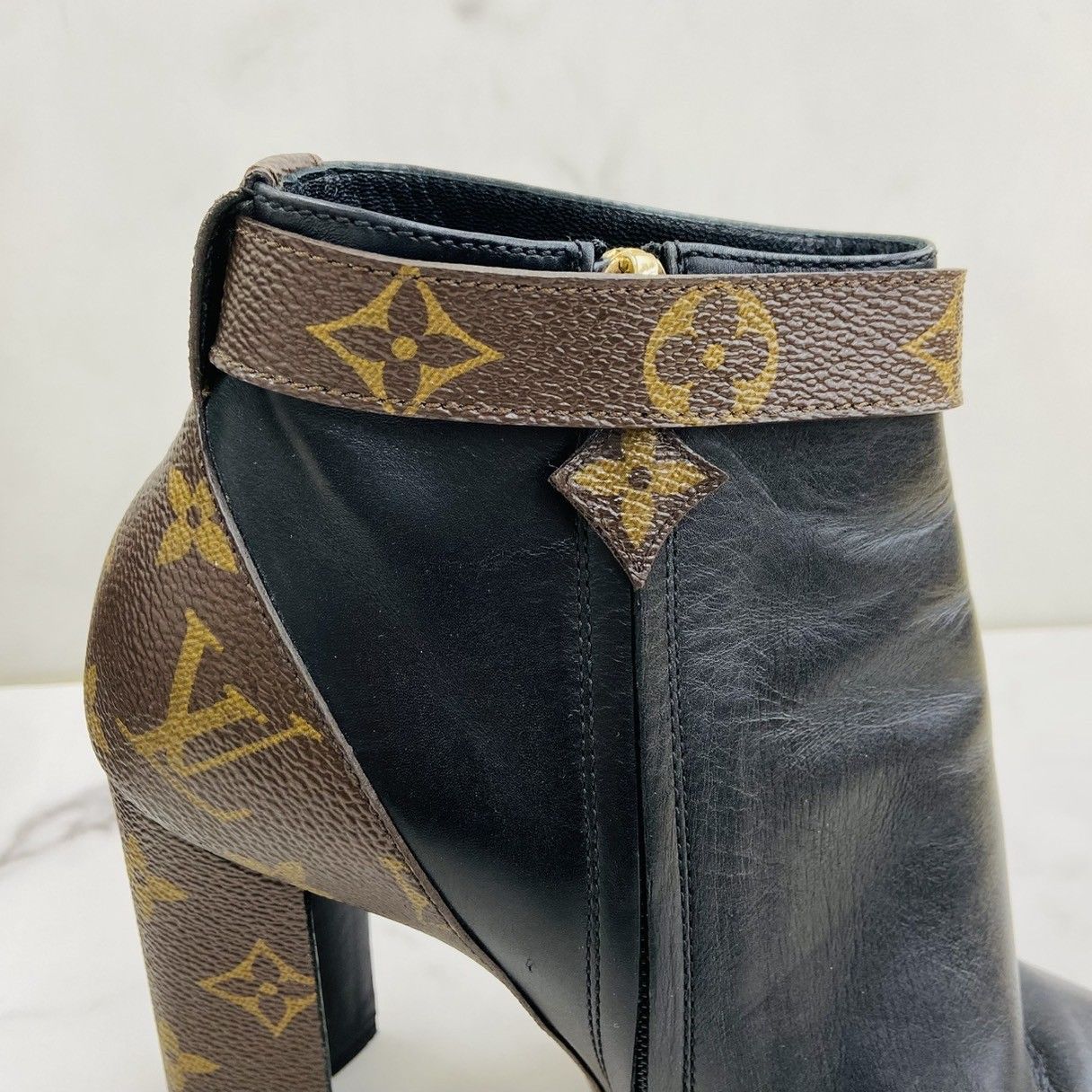 LOUIS VITTON ルイヴィトン◇ レースアップブーツ371/2