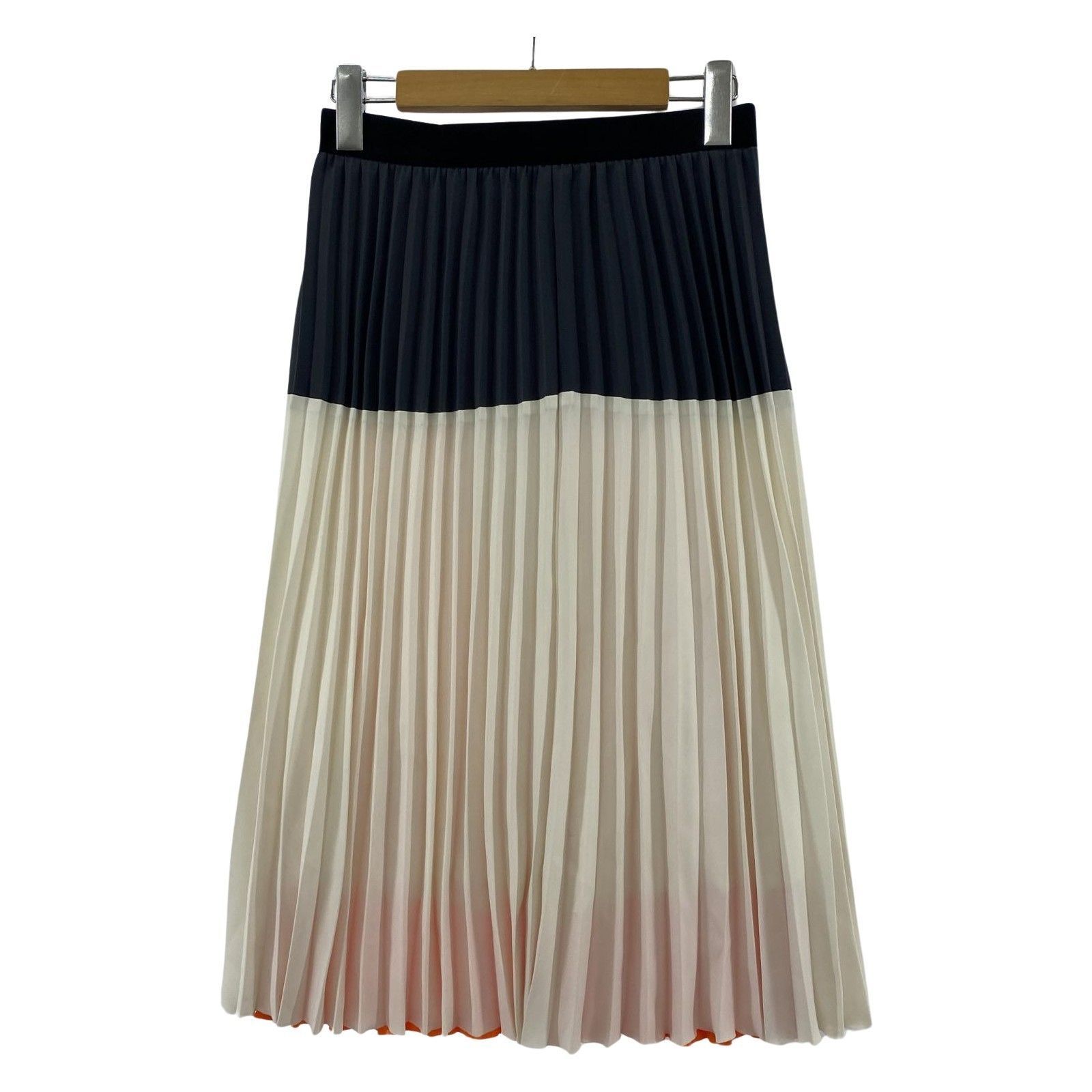 graphpaper/Satin Block Pleats Skirt/00 - メルカリ