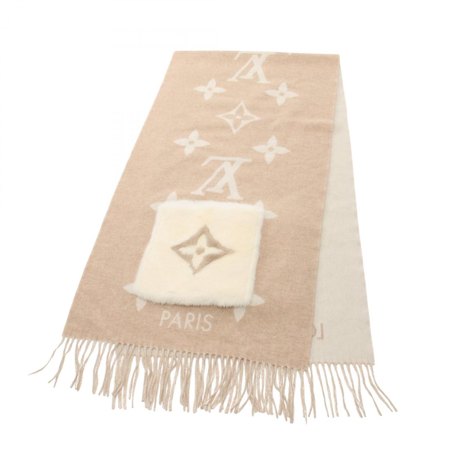 ルイ・ヴィトン マフラー エシャルプ コールド レイキャビック ミンク