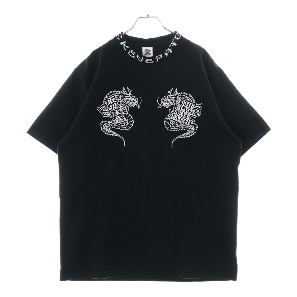 (新品)Black Eye Patchシャツ サイズM ブラックアイパッチ 半袖 THE BLACK EYE PATCH (ブラックアイパッチ) DRAGON RIBBED TEE