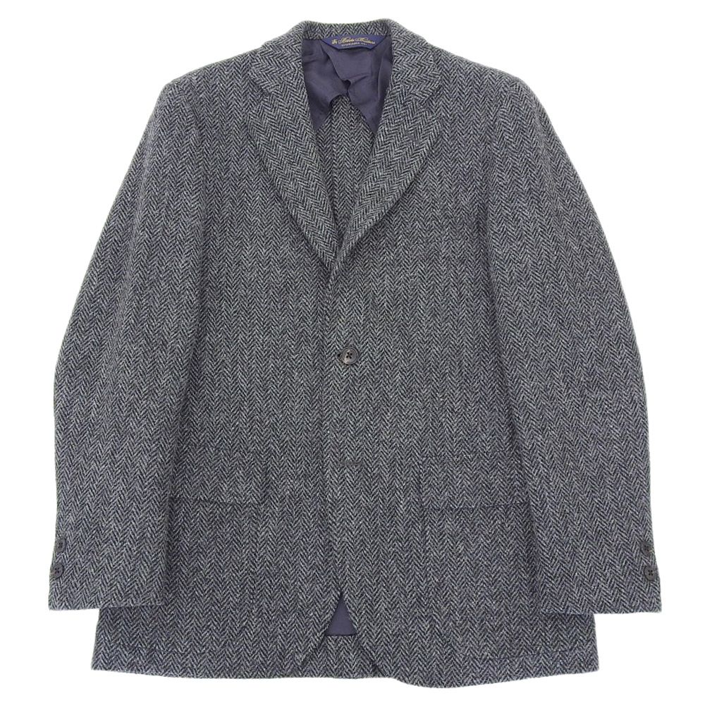 Brooks Brothers ブルックスブラザーズ ミラノフィット ハリスツイード テーラードジャケット メンズ グレー 37SHT 19-15-9453 37SHT