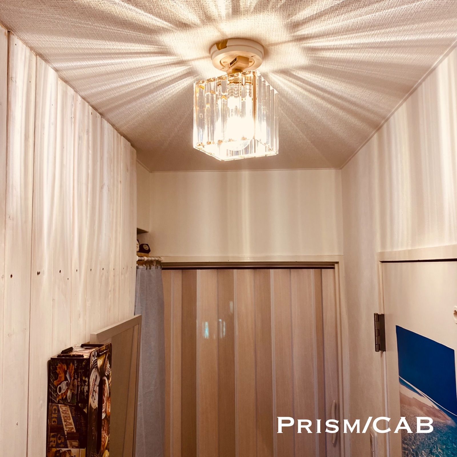天井照明 Prism/CAB シーリングライト プリズム ガラスビーズ ランプ