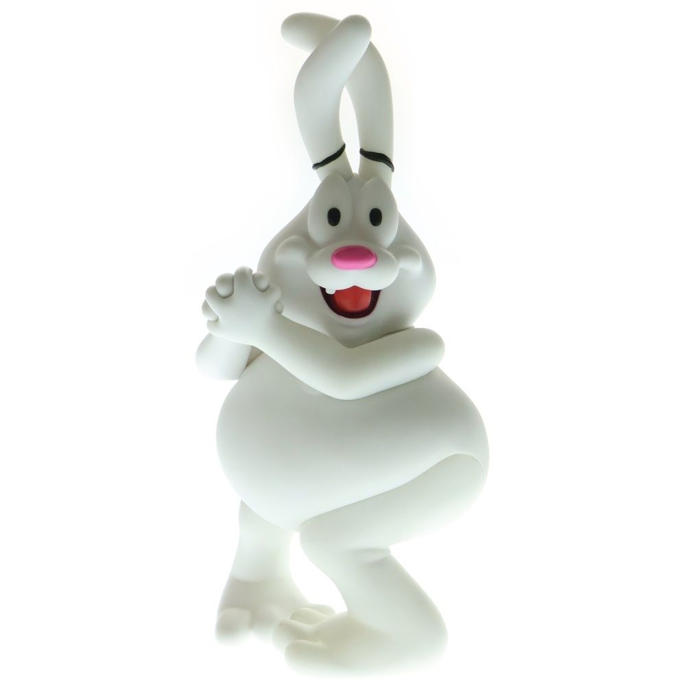 Ron English ロン イングリッシュ × POPAGANDA Cereal Killers Tricky The Obese Rabbit ポップアガンダ シリアルキラー シリーズ トリッキー ザ オビス ラビット フィギュア ホワイト