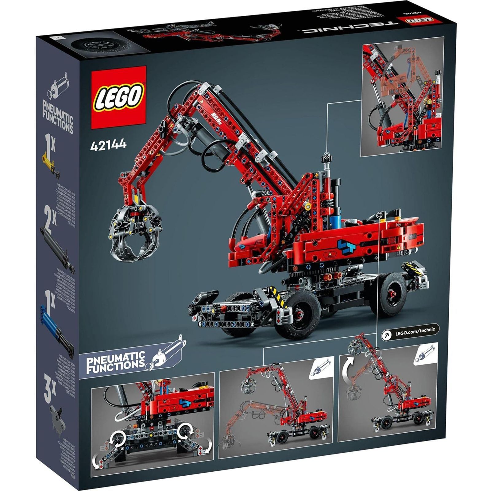 a出品 新品未開封】LEGO レゴ 42144 テクニック 運搬用クレーン車