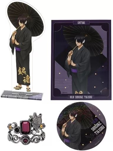★ 【未使用】銀魂 バースデーセット 高杉晋助 銀魂』高杉晋助のバースデーセットが登場！テディベア・アクキー