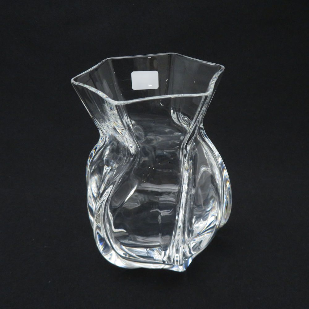 美品 Baccarat バカラ corolle コローユ 花瓶 クリスタル