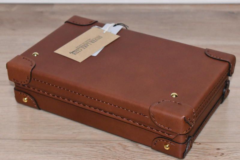 新品 シルバーレイククラブ オイルレザー レザーミニトランク