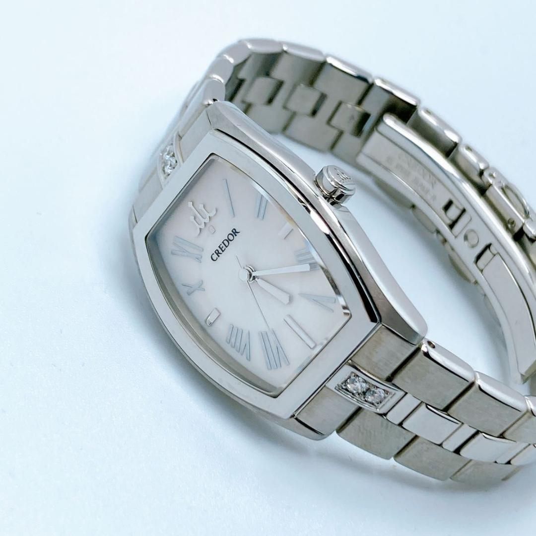 118セイコー　クレドール　アクア　4J81-0AE0 レディース　腕時計　美品 118セイコー クレドール アクア 4J81-0AE0 レディース 腕時計 美