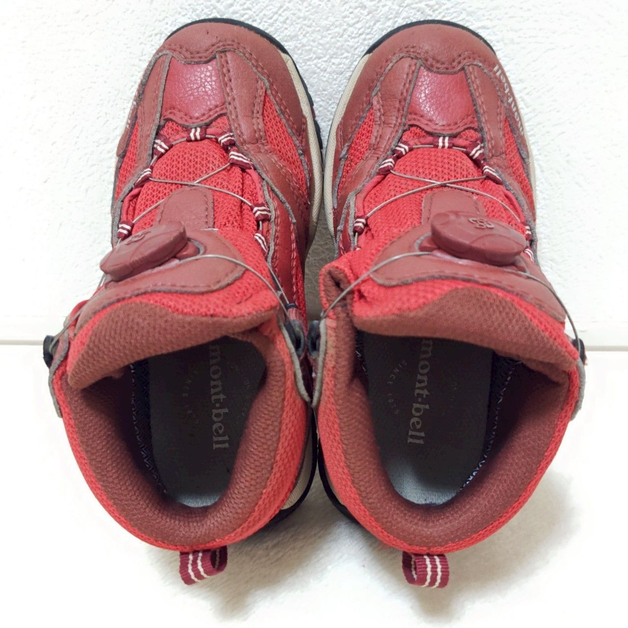 mont-bell アウトドア キッズシューズ 24cm 新品 キッズサイズ◎【montbell】モンベル トレッキング シューズ
