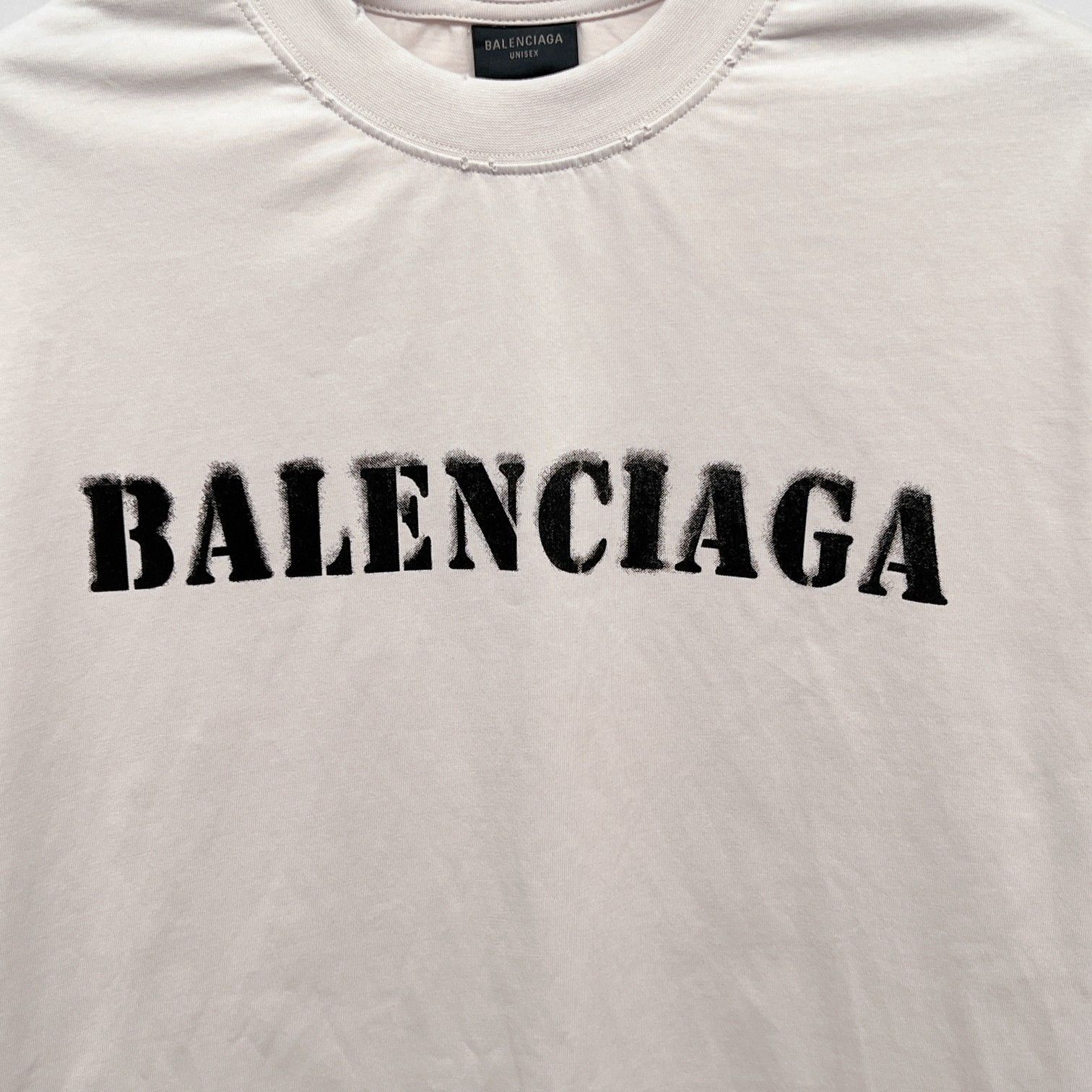 本日限定特価】BALENCIAGA メンズ＆レディース ロングスリーブ Tシャツ 