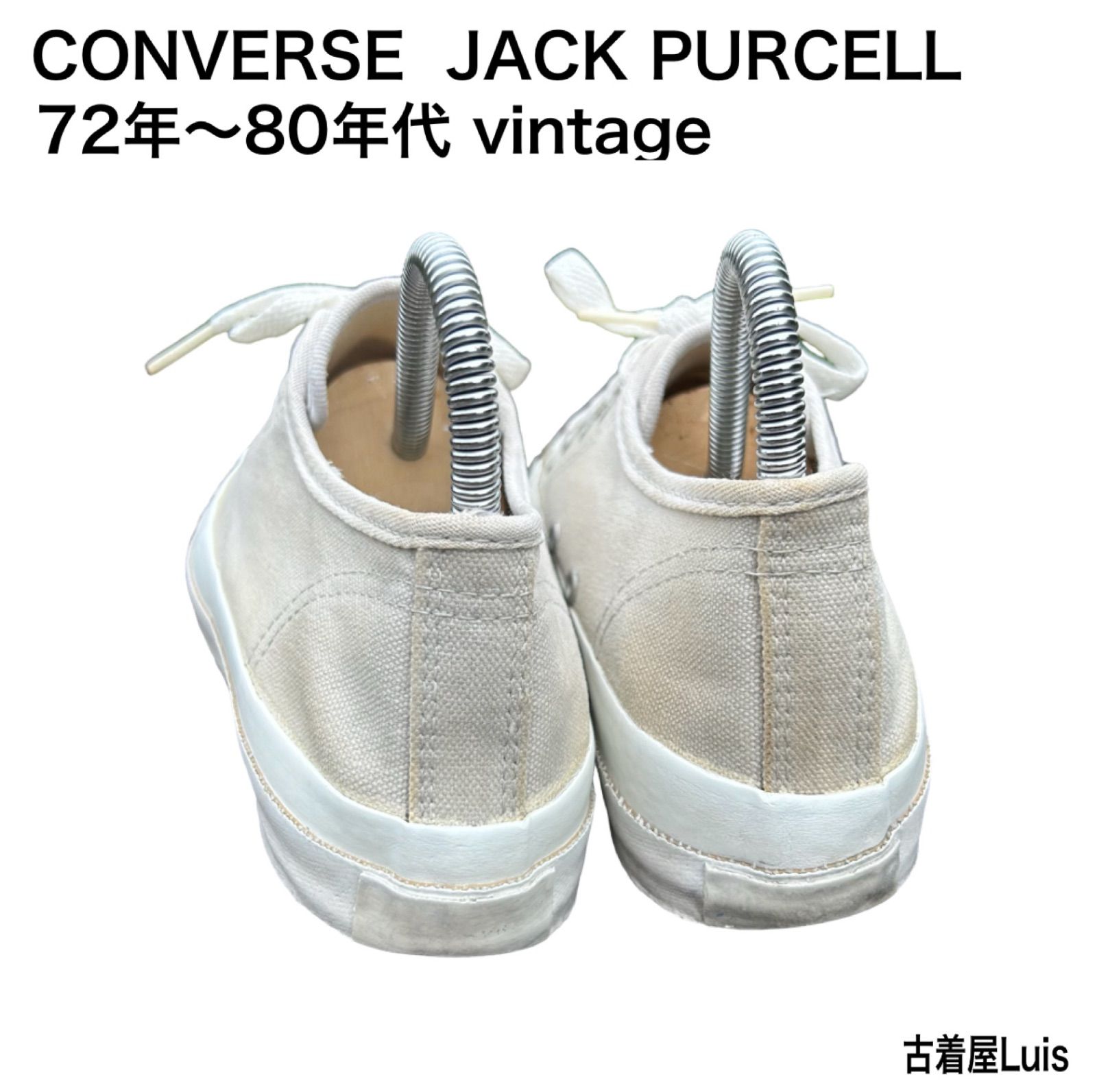 仕入れ値 稀少 70s vintage USA製 コンバース JACK PURCELL ジャック