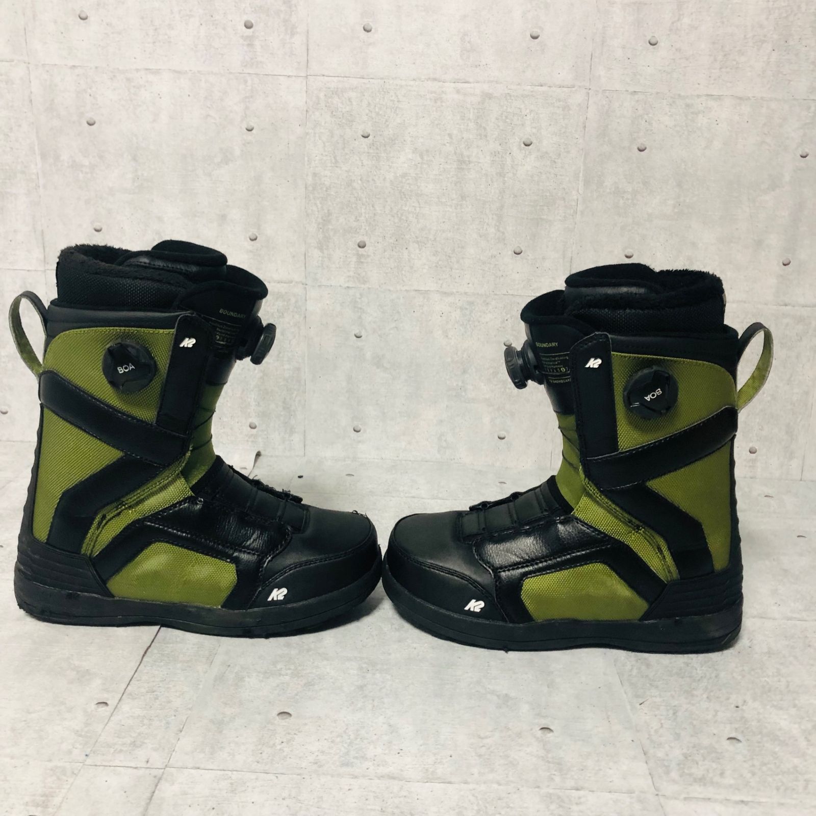 K 2 ケーツー バウンダリー 26.5 cm BOA ボア ダイヤル式 スノーボード ブーツ スノボ ブーツ(男性用) スノーボード