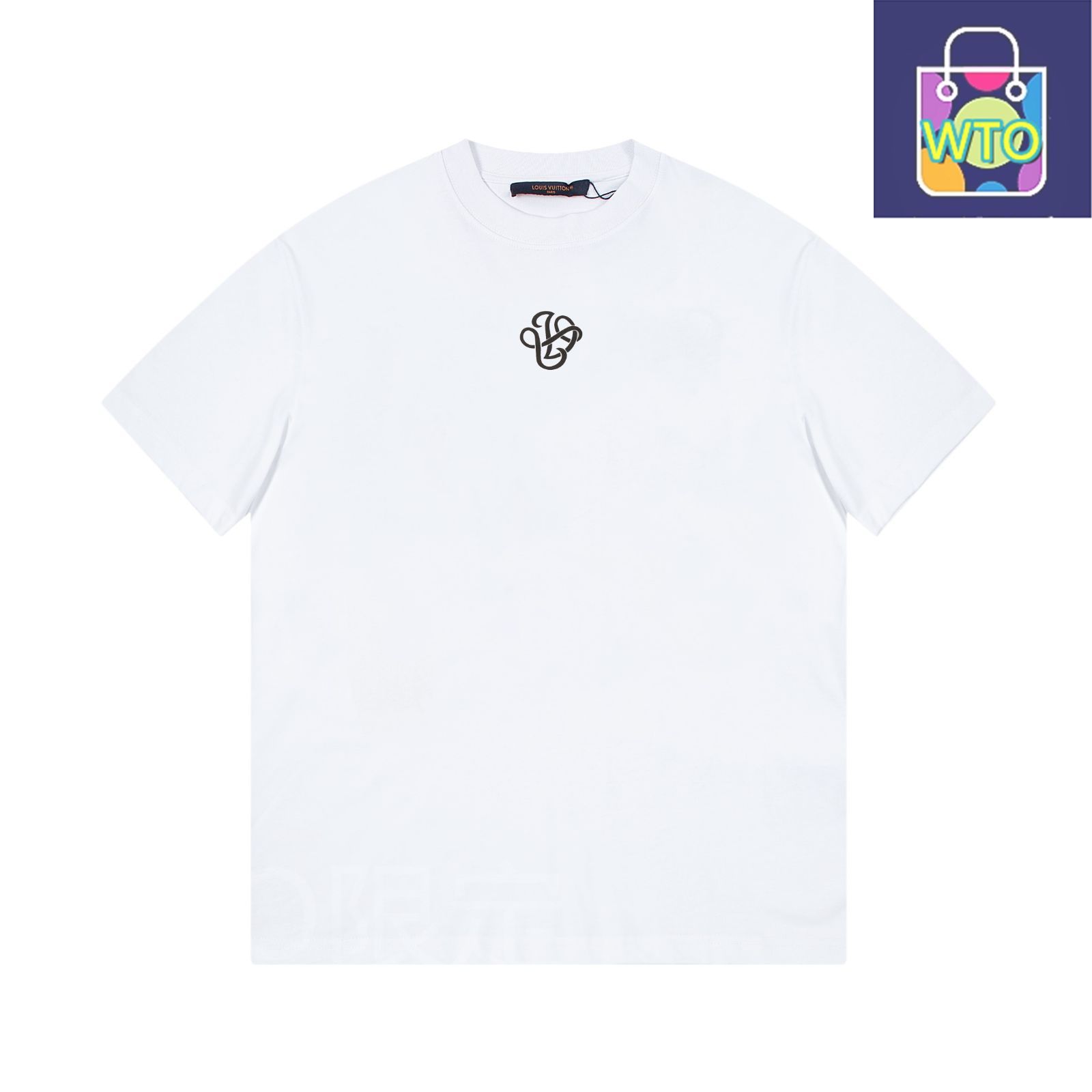 LOUISVUITTONロゴ プリントTシャツ Louis Vuitton ロゴプリント Tシャツ ブラック - メルカリ