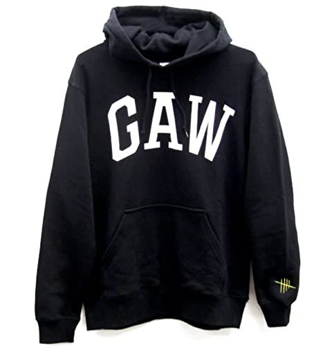 MAN WITH A MISSION （マンウィズアミッション）2015 GAW パーカー 黒 (M)
