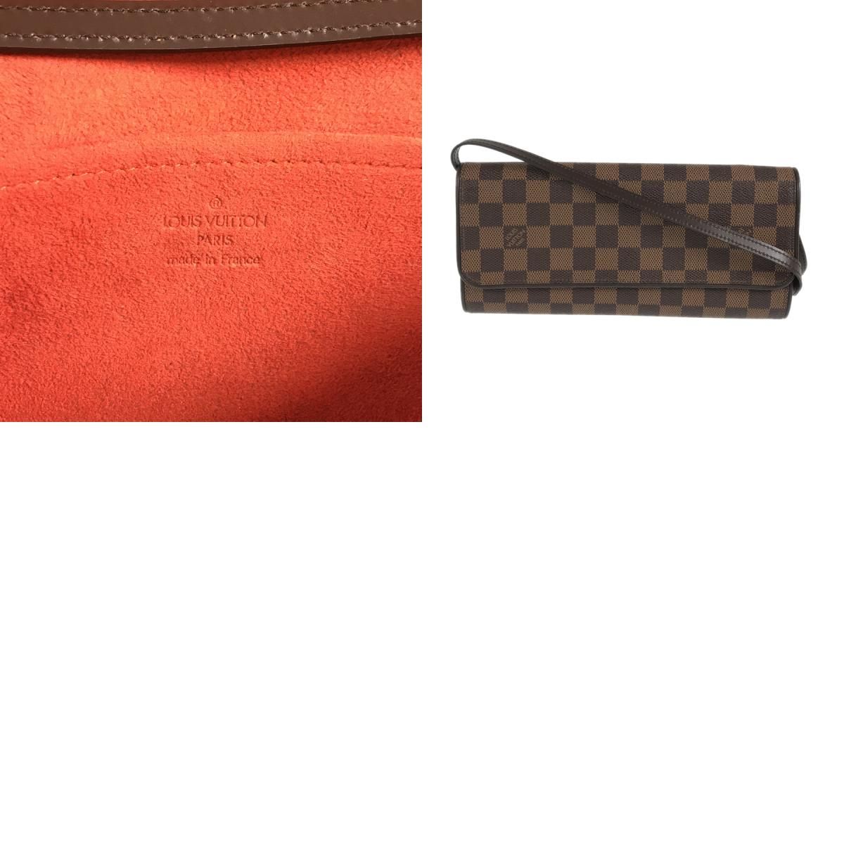 ルイ・ヴィトン LOUIS VUITTON ダミエ ポシェットツインGM N51851 