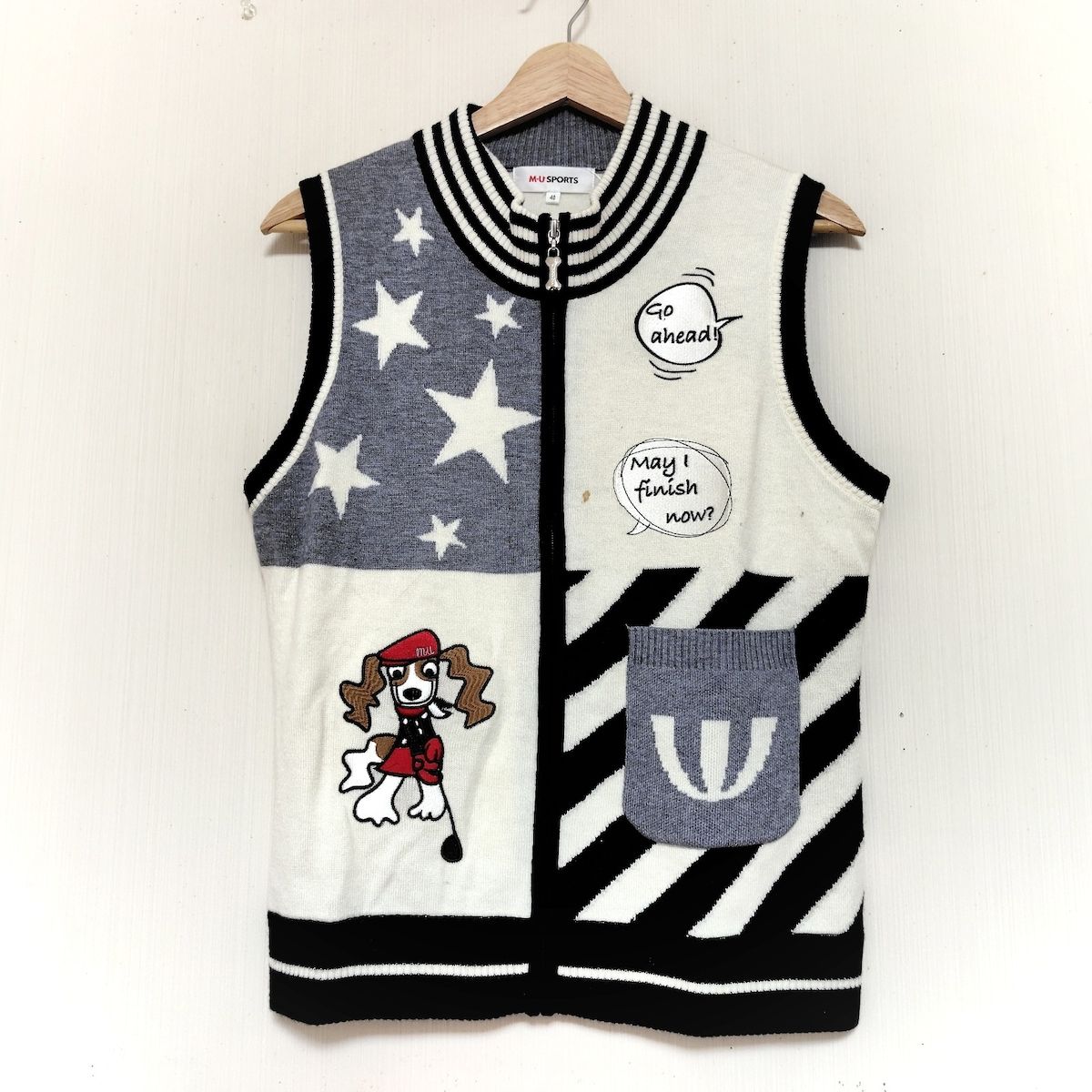 専用)ダウンベスト ミエコウエサコ 美品】Mu Sports ミエコウエサコ