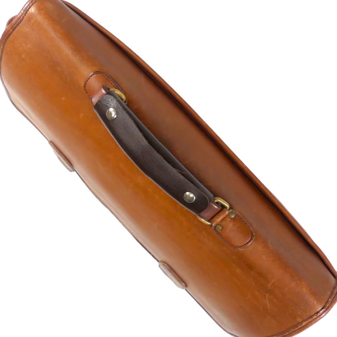 アメリカ製 ビジネスバッグ COACH オールドコーチ 茶 メンズ AA1496
