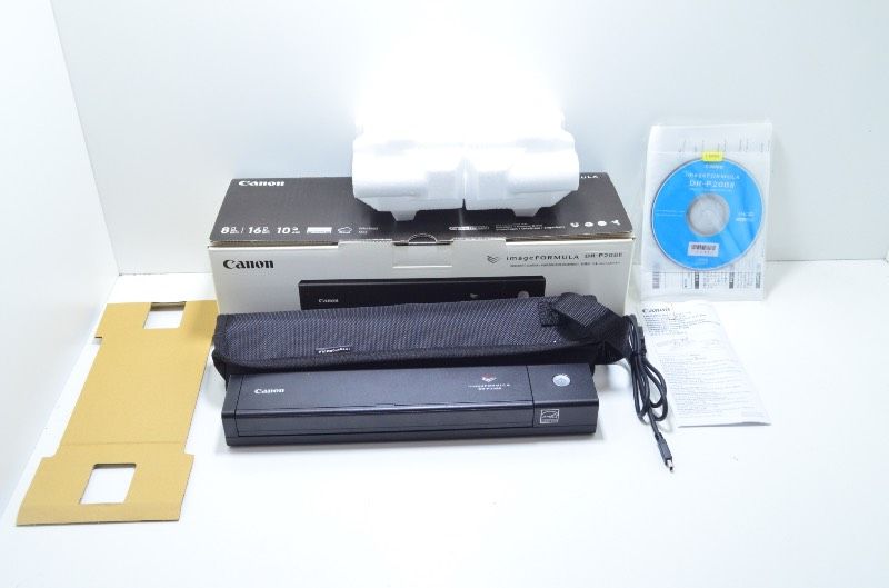 送料無料 キヤノン Canon ドキュメントスキャナー imageFORMULA DR-P208II A4対応 コンパクト USB給電