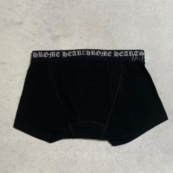 新品】 Chrome Hearts ショート ボクサー ブリーフ 黒×白 S M L - メルカリ