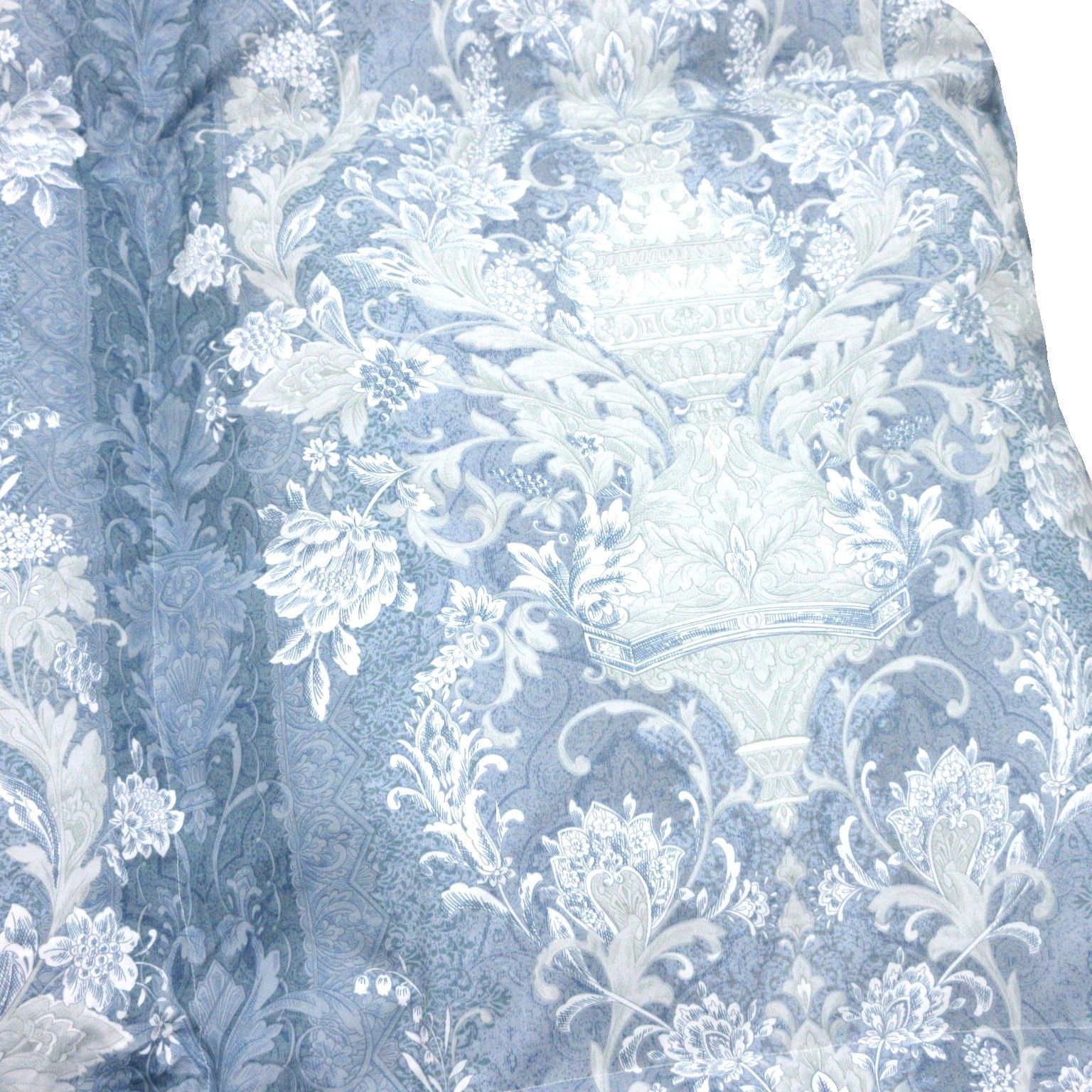 羽毛掛けふとん シングル ハンガリーグース93％ ブルー 2層タイプ