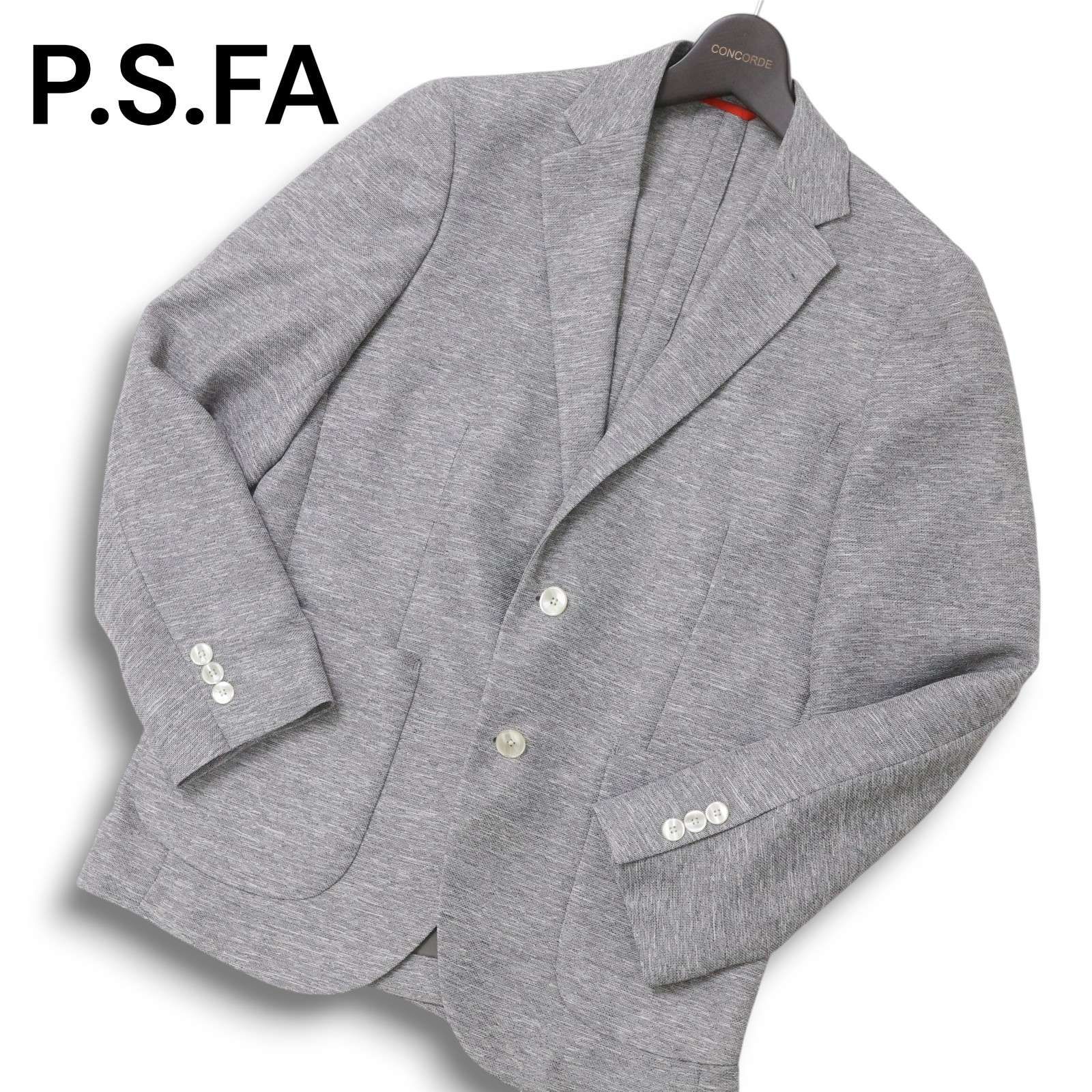 【新品未使用】DoCLASSE テーラードジャケット　XL グレー アンコン メンズ テーラードジャケット/40代50代からのメンズ服DoCLASSE