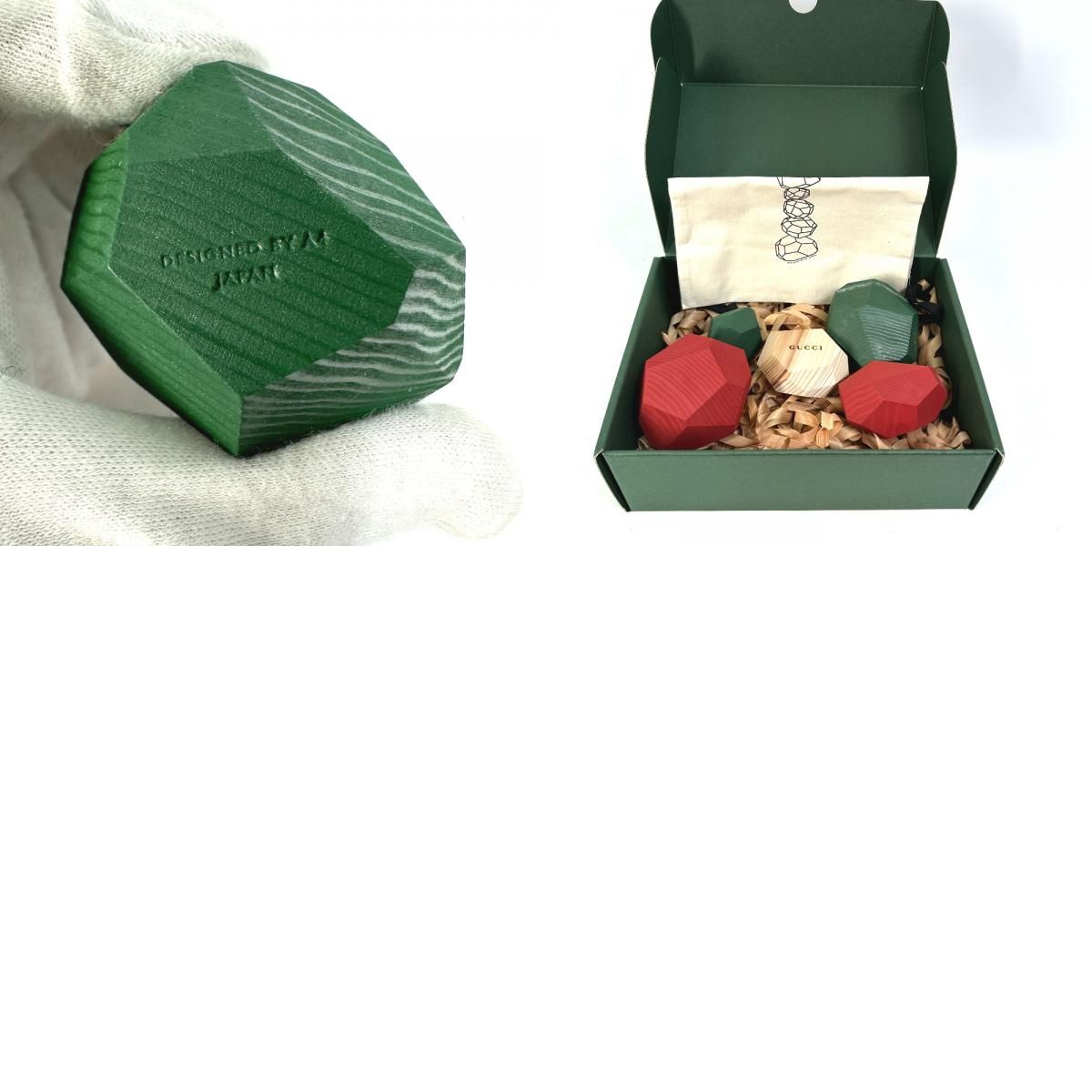 GUCCI グッチ 雑貨 積み木 つみき 積木 ウッド - メルカリ