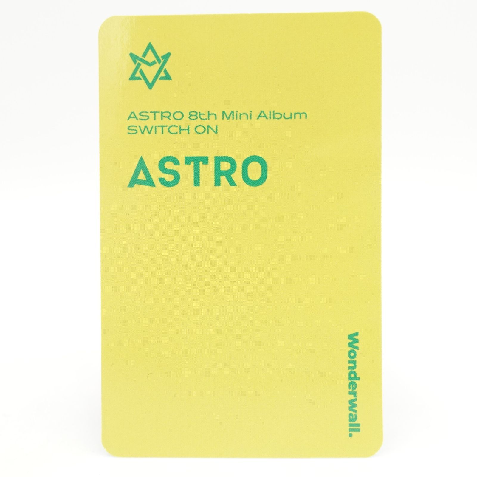 ASTRO ムンビン switch on wonderwall ヨントン応募特典 トレカ