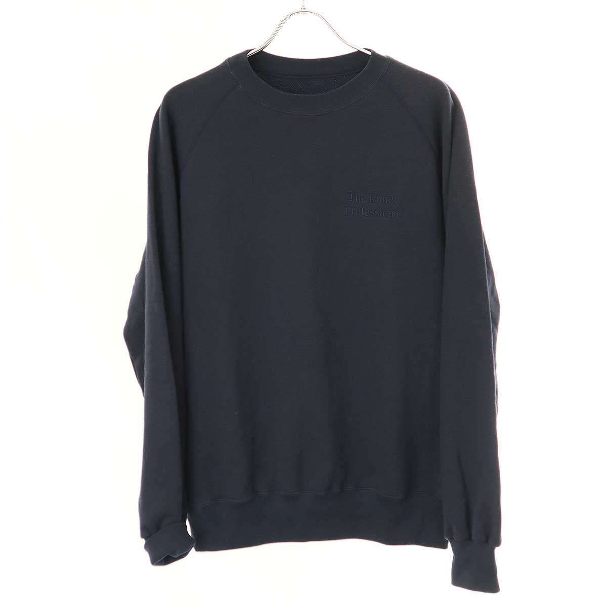 ENNOY スタイリスト私物 エンノイ スタイリストシブツ 22AW Crew Sweat ロゴ刺繍クルーネックスウェットトレーナー  AW22BRENCT01NTL ネイビー S - メルカリ