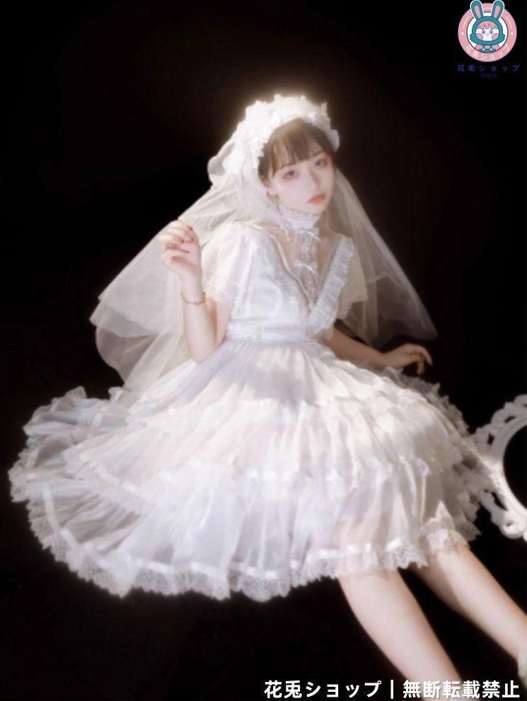 LT-177 豪華姫系 lolita 可愛 レトロ風 オリジナル jsk ロリータ
