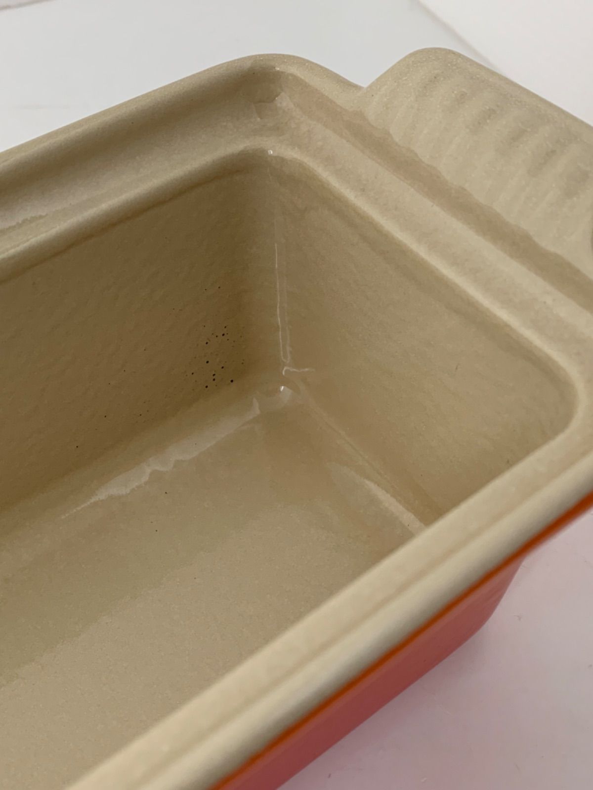 Le Creuset ル・クルーゼ テリーヌ皿 オレンジ 耐熱容器 28cm - メルカリ