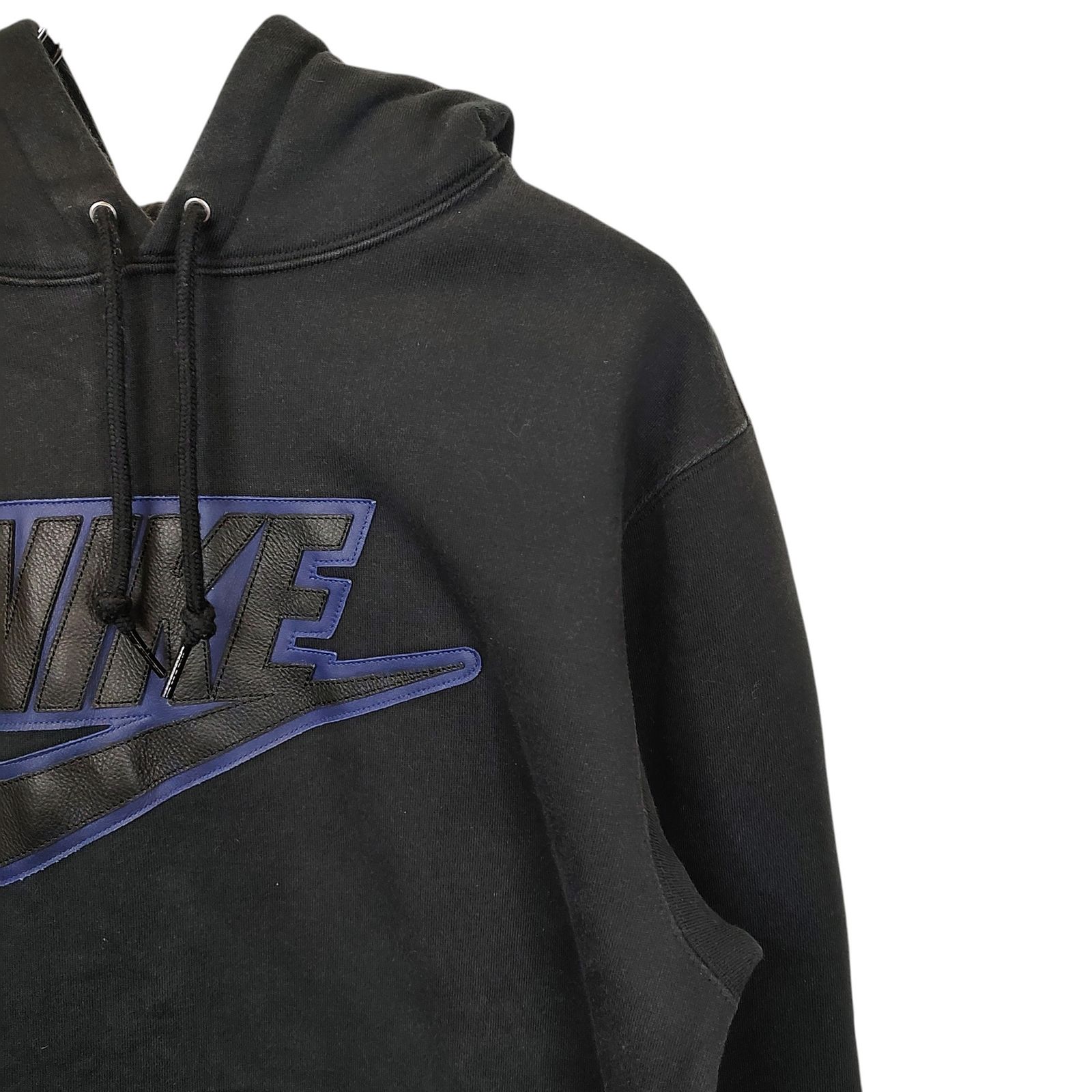 Supreme シュプリーム ×NIKE Leather Applique Hooded Sweatshirt プル