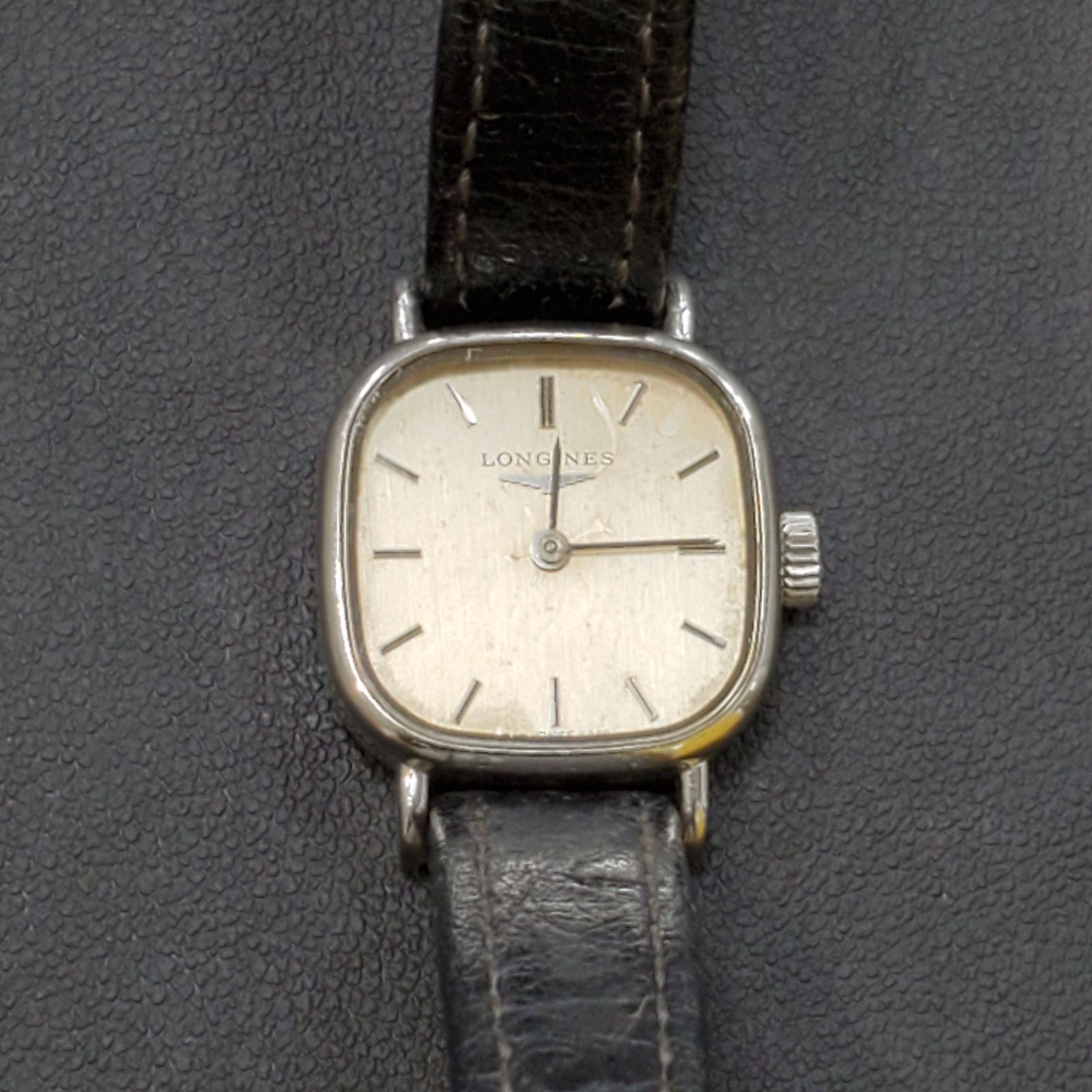 EL5 LONGINES ロンジン 手巻き スクエア ジャンク品 レディース 腕時計 MK9881