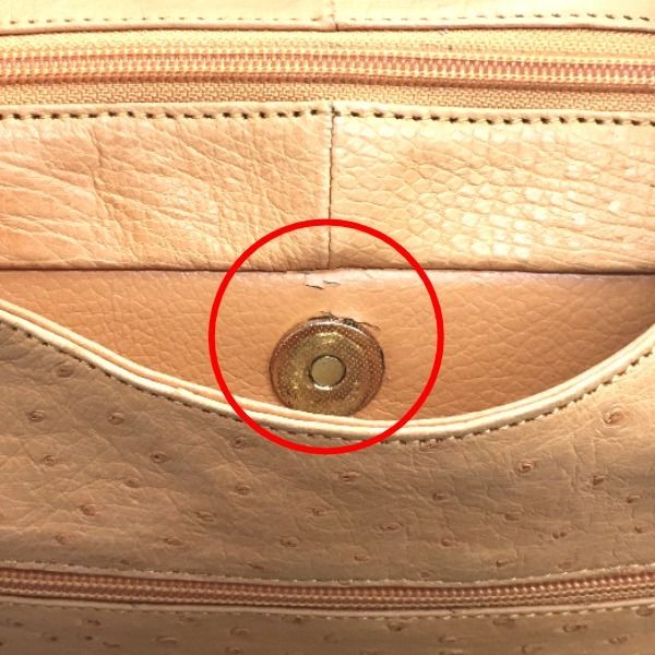 オーストリッチ 2271 ハンドバッグ フルポイント ハンドバッグ ostrich 