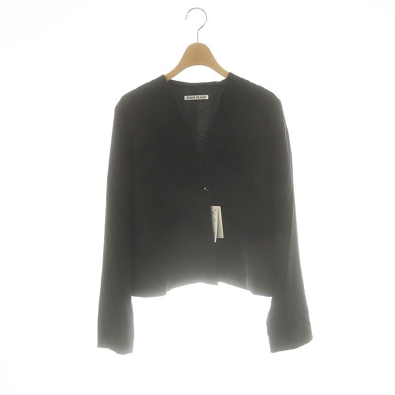 リアムプラージュ R'IAM-PLAGE 24SS RIAM キュプラブラウス ショート